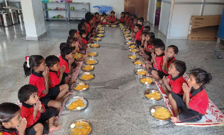 SARASWATHI, A TEACHER FILLING COLOURS TO THE GLOOMY LIVES OF POOR CHILDREN